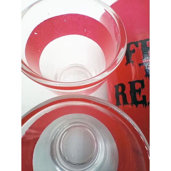 Lot of 5 Shot Glasses Sons of Anarchy Fear the Reaper Numbered Tuaca Barware - Picture 13 of 13